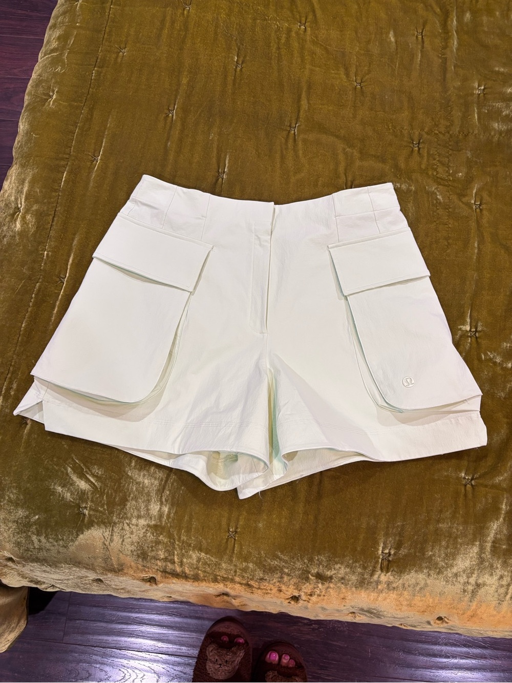 lululemon athletica seafoam green Cargo Pocket Shorts